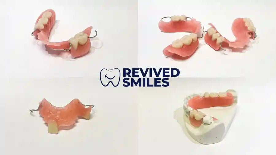 Custom-Made Acrylic Partial Fliper Denture - Revived Smiles