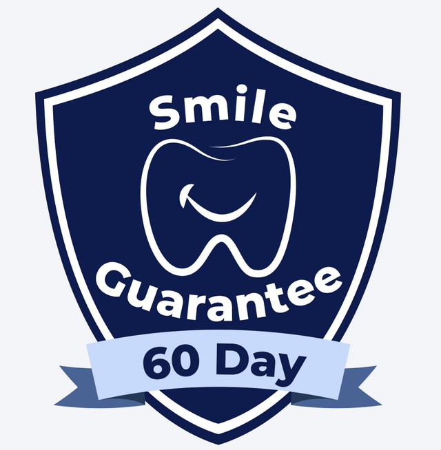 60 day smile guarantee badge